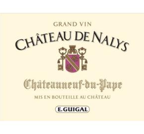 Chateau de Nalys - Chateauneuf Du Pape Blanc label
