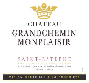 Chateau Grandchemin Monplaisir label