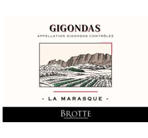 Brotte - La Marasque Gigondas label