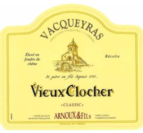 Arnoux & Fils - Vieux Clocher - Vacqueyras label