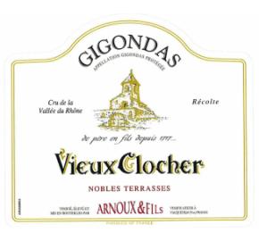 Arnoux & Fils - Vieux Clocher - Nobles Terrasses - Gigondas label