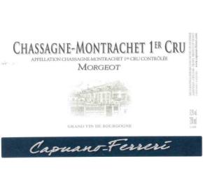 Dom. Capuano-Ferreri - Chassagne Montrachet 1er Cru Morgeot label