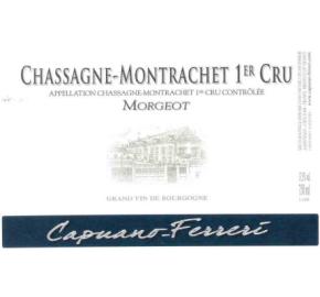 Dom.Capuano-Ferreri - Chassagne Montrachet 1er Cru Morgeot label