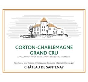 Chateau de Santenay - Corton Charlemagne Grand Cru label