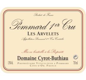 Domaine Cyrot-Buthiau - Pommard 1er Crus - Les Arvelets label