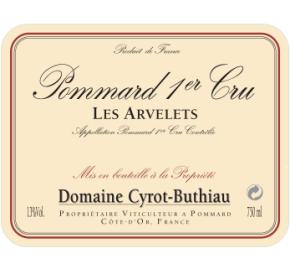 Domaine Cyrot-Buthiau - Pommard 1er Crus - Les Arvelets label