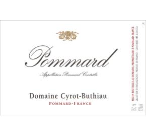 Domaine Cyrot-Buthiau - Pommard label