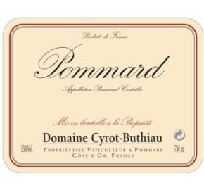 Domaine Cyrot-Buthiau - Pommard label