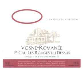 Domaine Roblot-Marchand - Vosne Romanee 1er Cru - Les Rouges du Dessus label