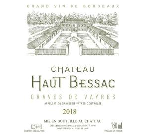 Chateau Haut Bessac - Blanc label