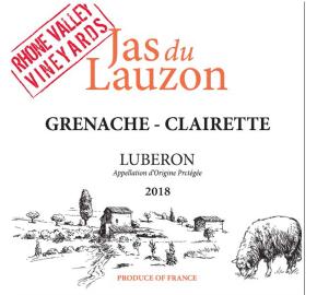 Jas du Lauzon - Grenache-Clairette label