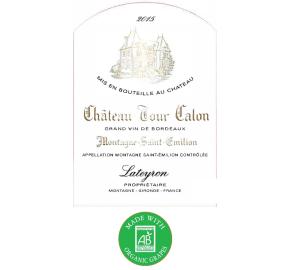 Chateau Tour Calon label