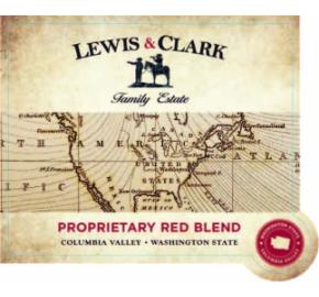 Lewis and Clark - Proprietary Red Blend label