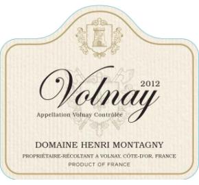 Domaine Henri Montagny - Volnay label