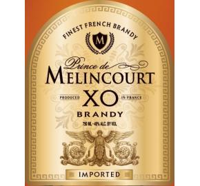 Prince de Melincourt - XO Brandy label