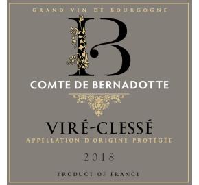 Comte de Bernadotte Vire Clesse label