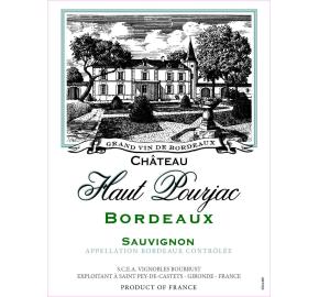 Chateau Haut Pourjac - Blanc label