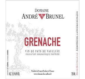 Andre Brunel - VDP Grenache label