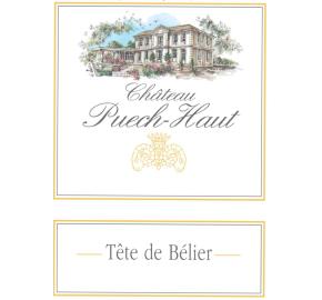 Chateau Puech-Haut - Tete de Belier Rose label