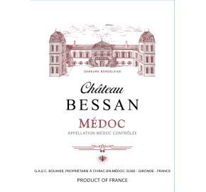 Chateau Bessan label