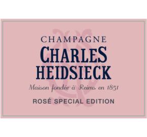 Charles Heidsieck - Special Edition Brut Rose label
