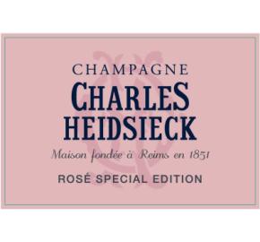 Charles Heidsieck - Special Edition Brut Rose label