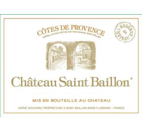 Chateau Saint Baillon label