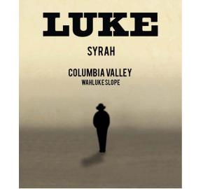 Luke Wines - Syrah Wahluke Slope label