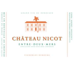 Chateau Nicot Blanc label