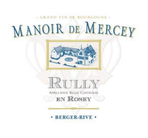 Manoir de Mercey -En Rosey label