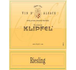 Alsace - Klipfel - Riesling label