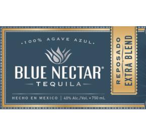 Blue Nectar - Reposado Extra Blend Tequila label