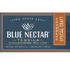 Blue Nectar - Reposado Special Craft Tequila label