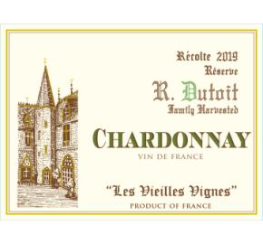 R. Dutoit - Les Vieilles Vignes Chardonnay label