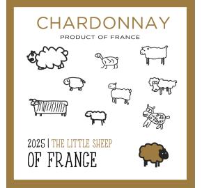 The Little Sheep of France - Chardonnay label