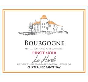 Chateau de Santenay - Le Hardi  Pinot Noir label