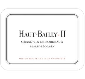 Haut Bailly II label