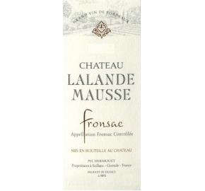 Chateau Lalande Mausse label