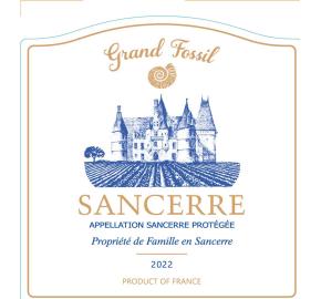 Grand Fossil - Sancerre label