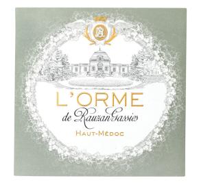 L'Orme de Rauzan Gassies label