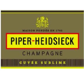 Piper-Heidsieck - Cuvee Sublime label