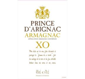 Prince d'Arignac - Armagnac XO label