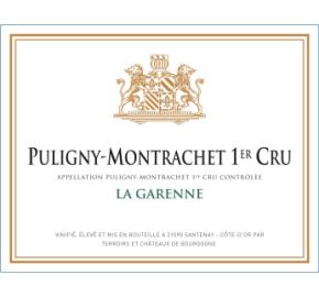 Terroirs et Chateaux de Bourgogne - Puligny-Montrachet 1er Cru Garenne label