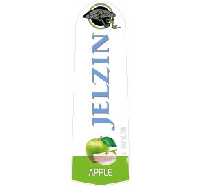 Jelzin - Vodka Green Apple Liquor label