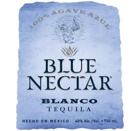 Blue Nectar Blanco Tequila label