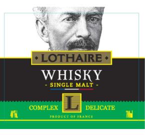 Lothaire - French Whisky - Single Malt - Fruitte' label