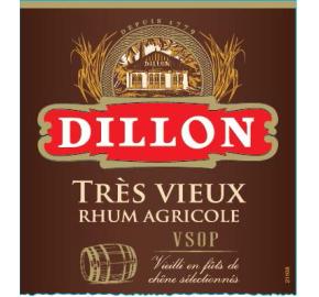 Dillon Tres Vieux VSOP Rhum label