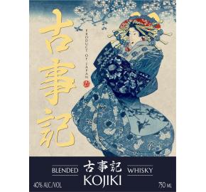Kojiki - Japanese Whisky label