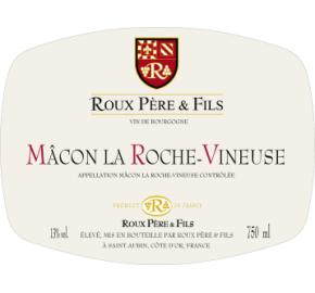 Famille Roux - Macon La Roche Vineuse Blanc label