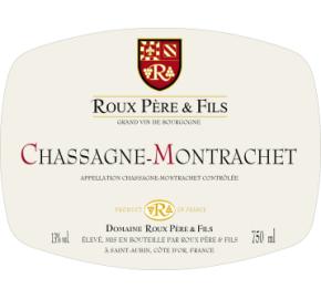 Roux Pere Et Fils - Chassagne Montrachet Blanc label